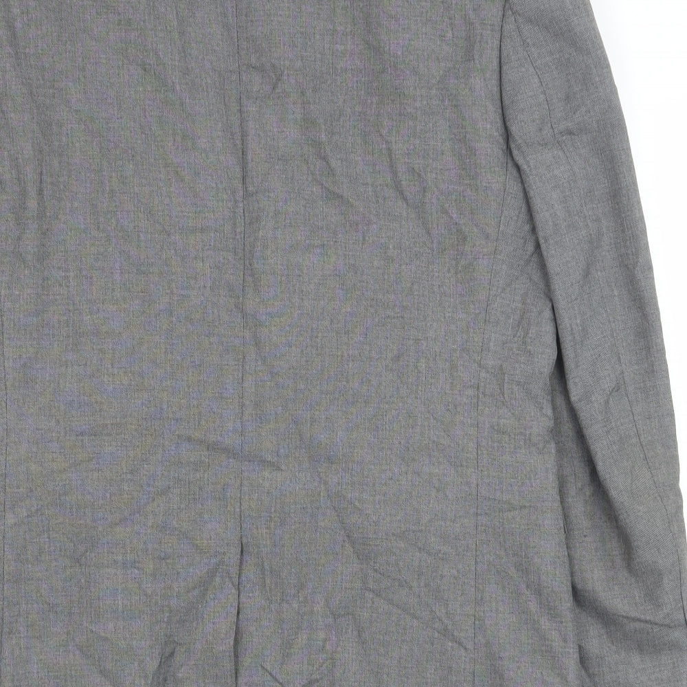 Mens UK Size 40 Marks and Spencer Regular Grey Suit Jacket