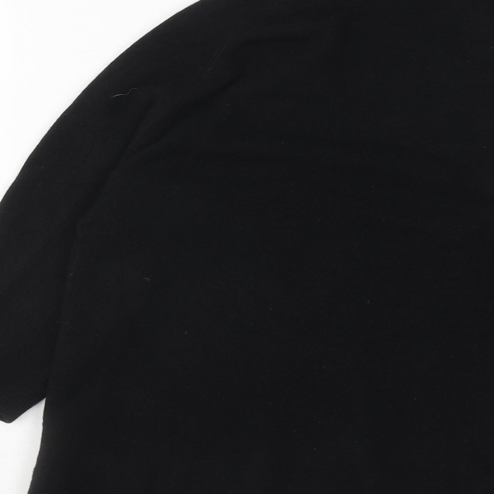Womens UK Size 8 New Look Black Cardigan Jumper
