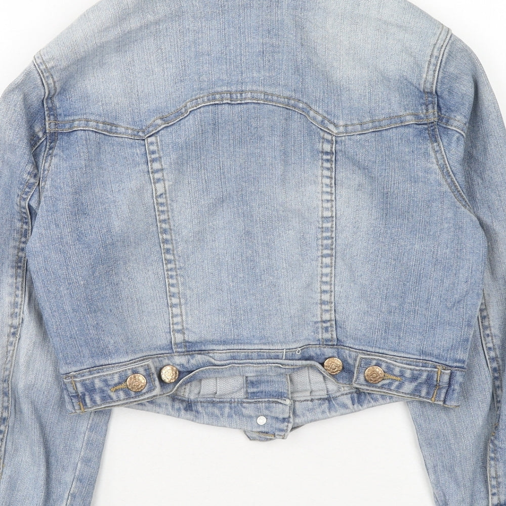 Womens UK Size 8 Denim & Co. Blue Jacket