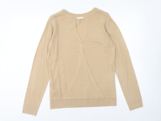 Womens UK Size 10 Dorothy Perkins Brown Pullover Jumper
