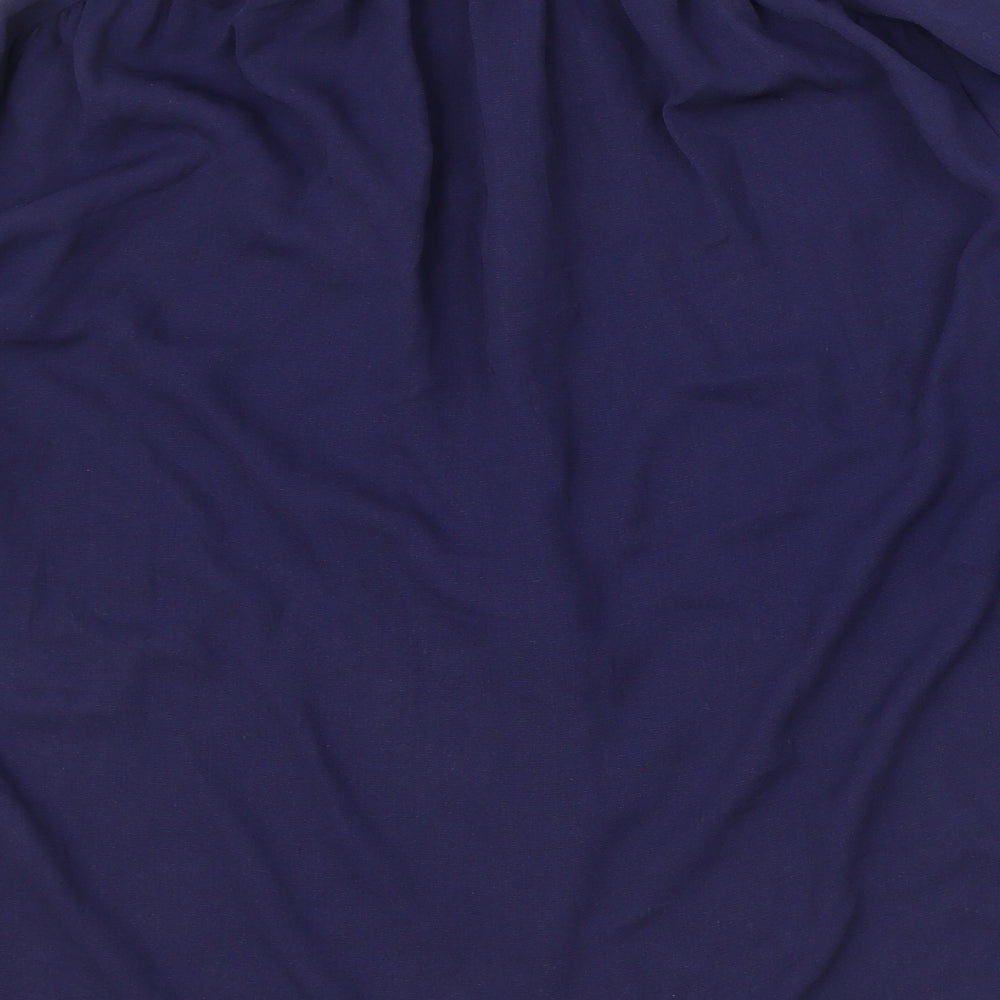 Womens UK Size M Grace & Mila Black Basic Button-Up
