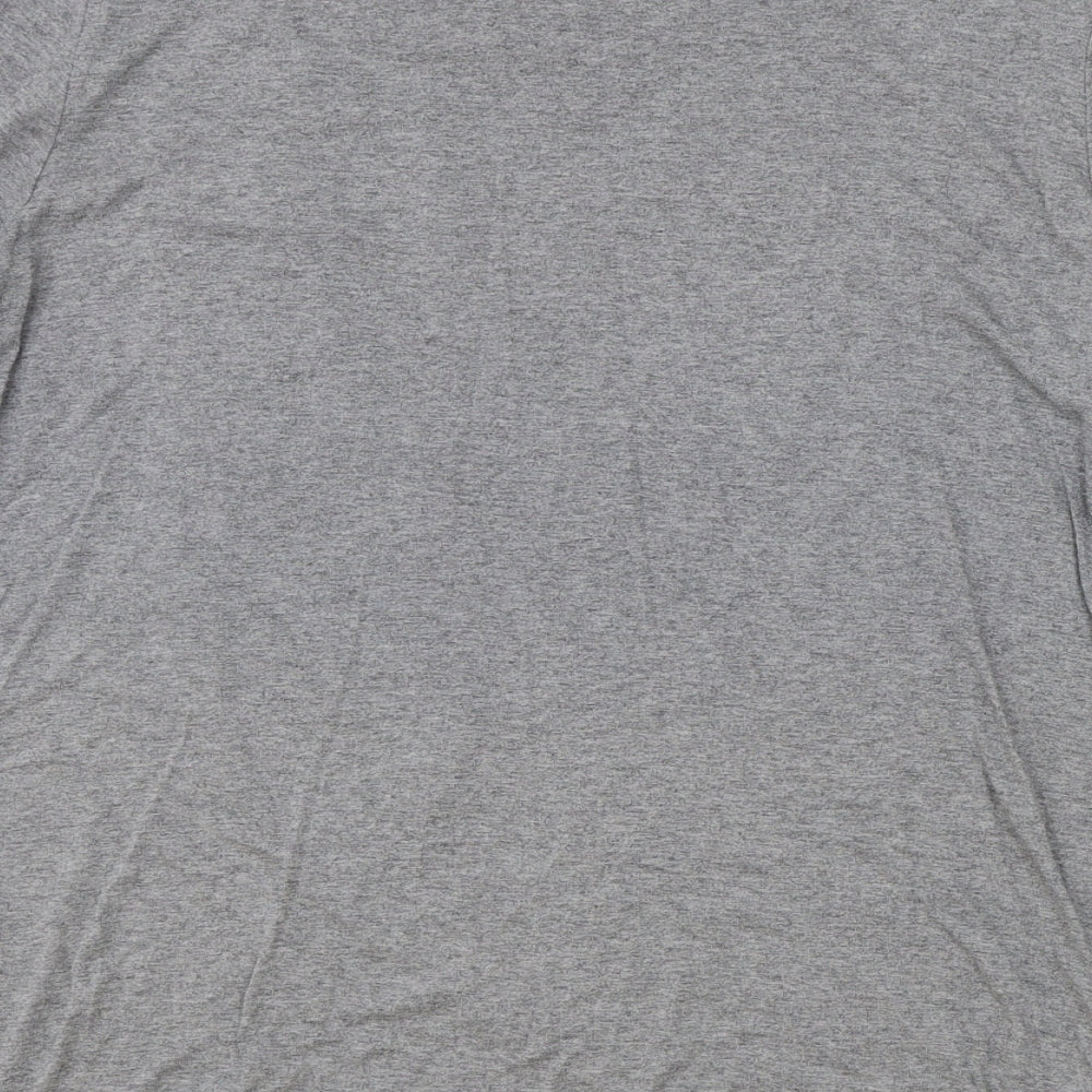 Ann Taylor Womens Green Viscose Basic T-Shirt Size XL Boat Neck