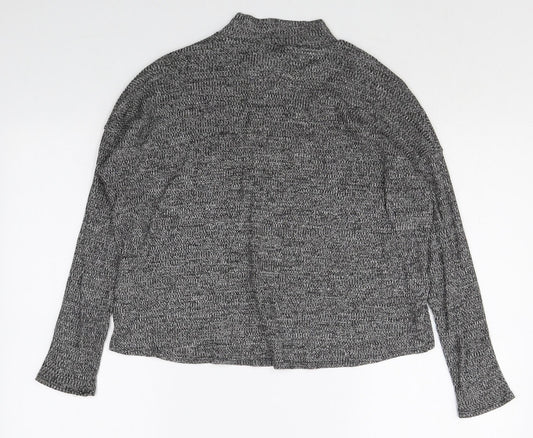 Womens UK Size S Divided Grey Pullover Jumper