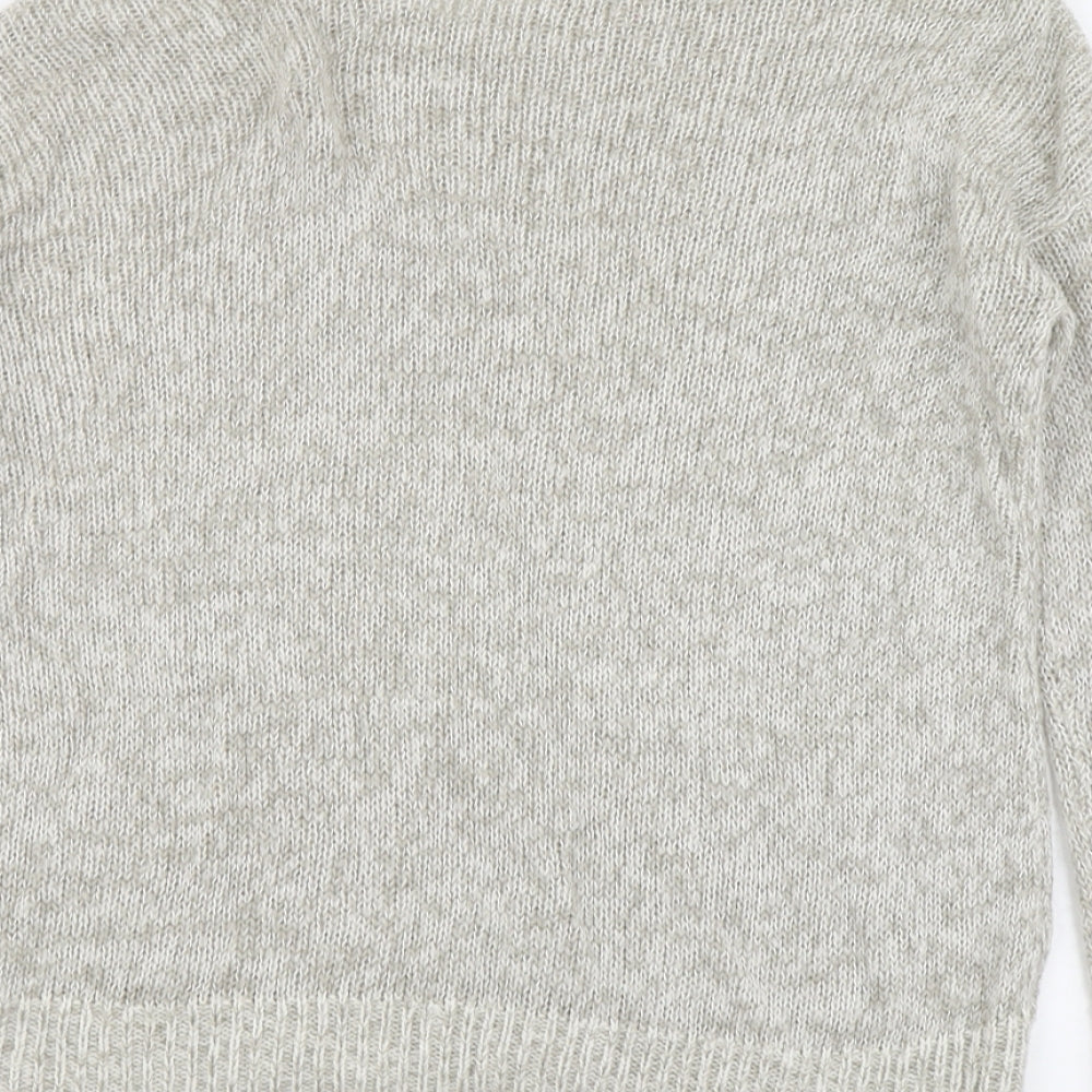 Womens UK Size 12 New Look Beige Pullover Jumper