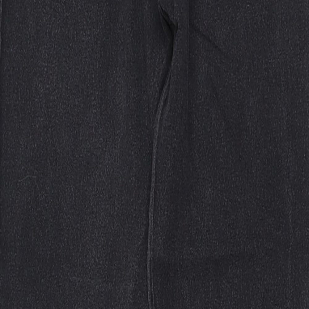 Denim & Co. Womens Grey Cotton Jegging Jeans Size 8 L29 in Regular