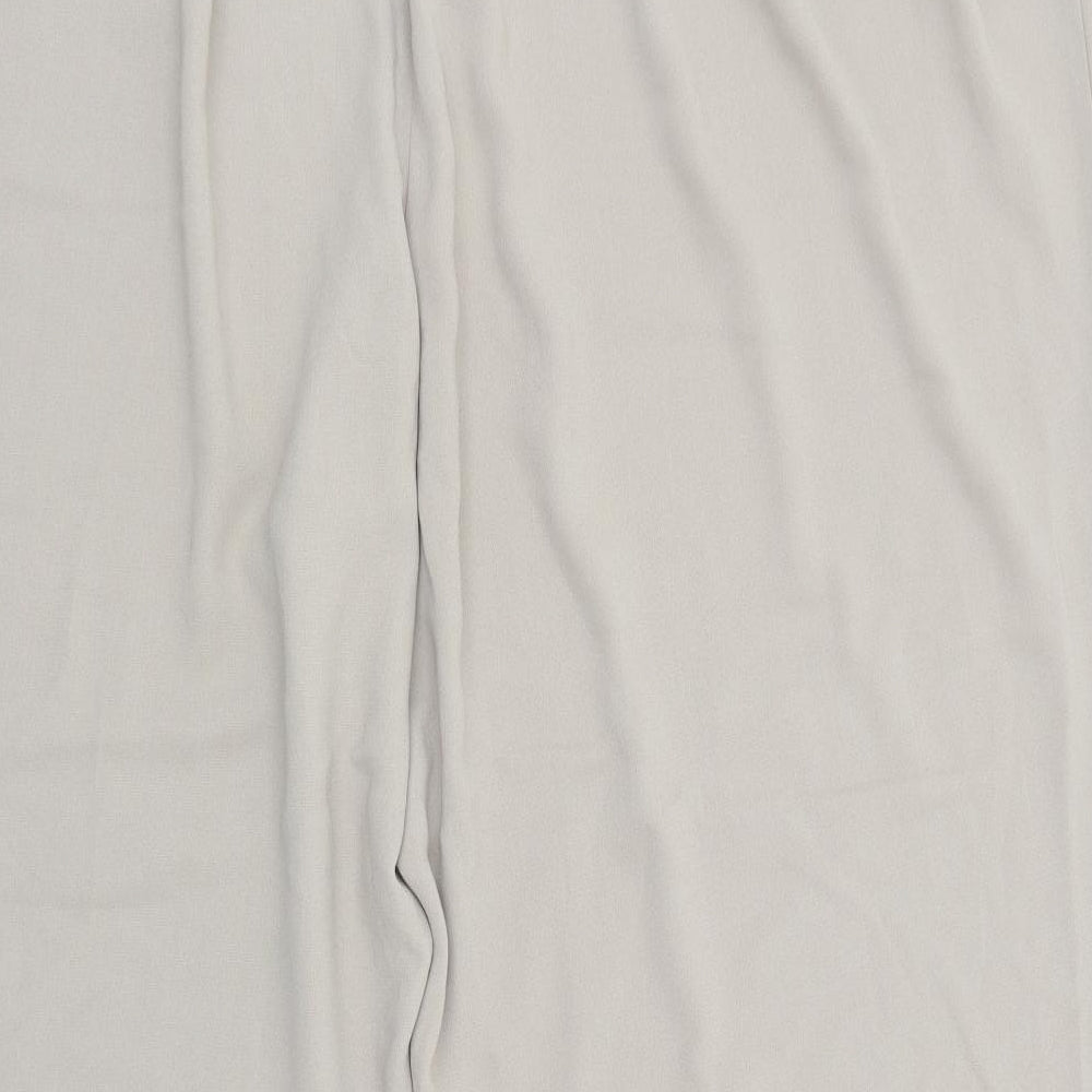 E-vie Womens Beige Polyester Cropped Trousers Size 32 Regular