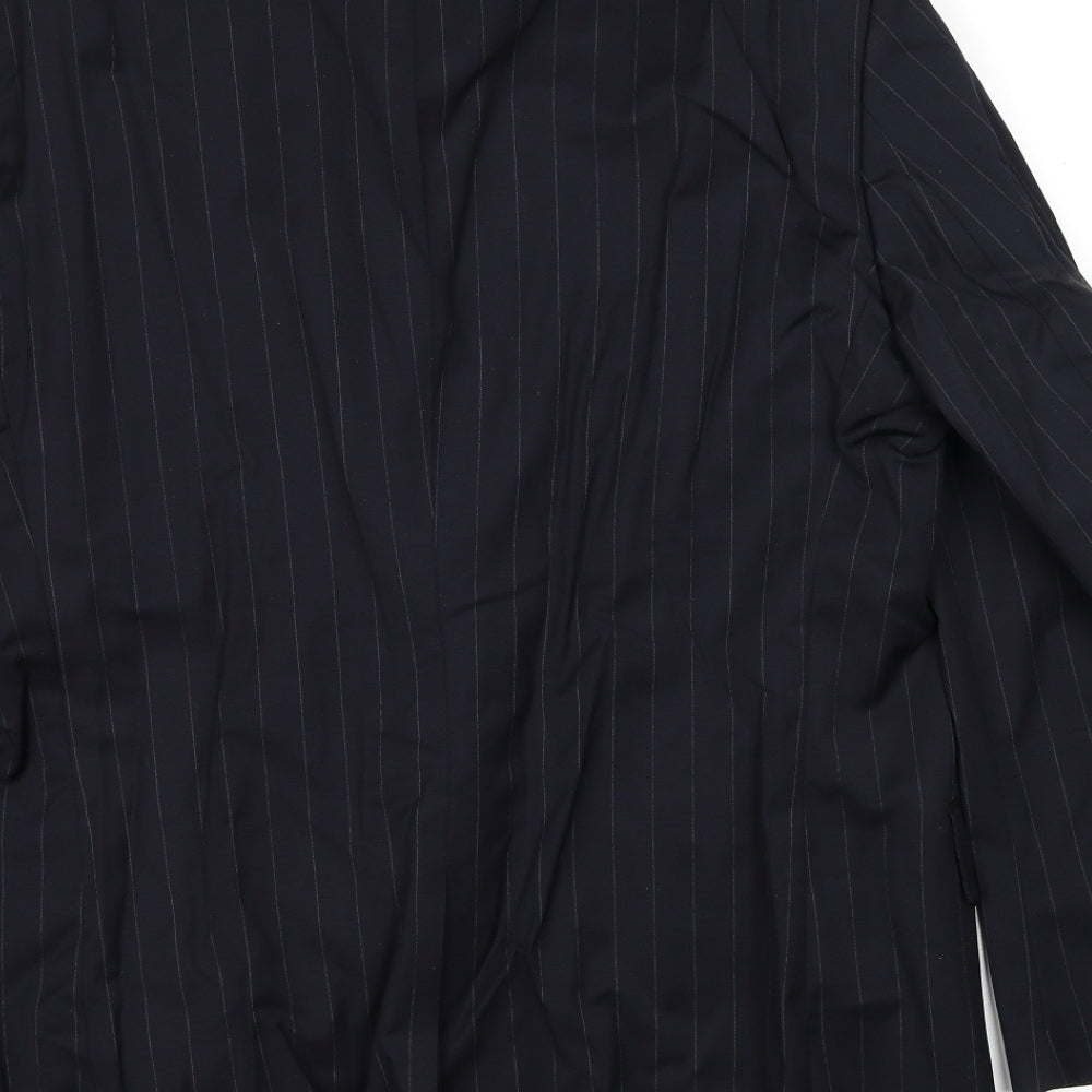 Mens UK Size 44 Jos. A. Bank Regular Black Suit Jacket