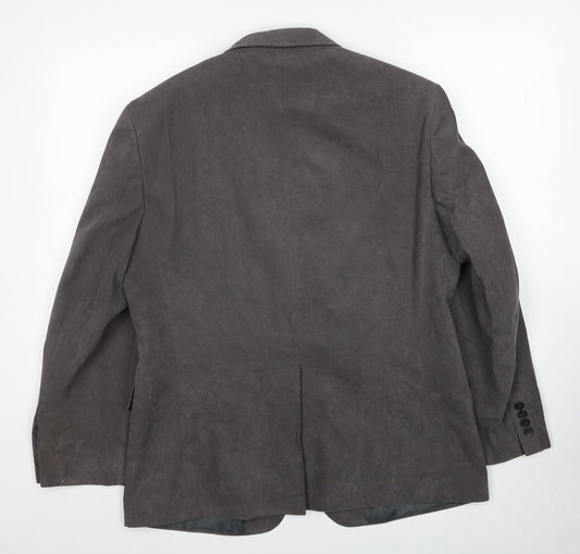 Mens UK Size 40 Marks and Spencer Regular Grey Suit Jacket