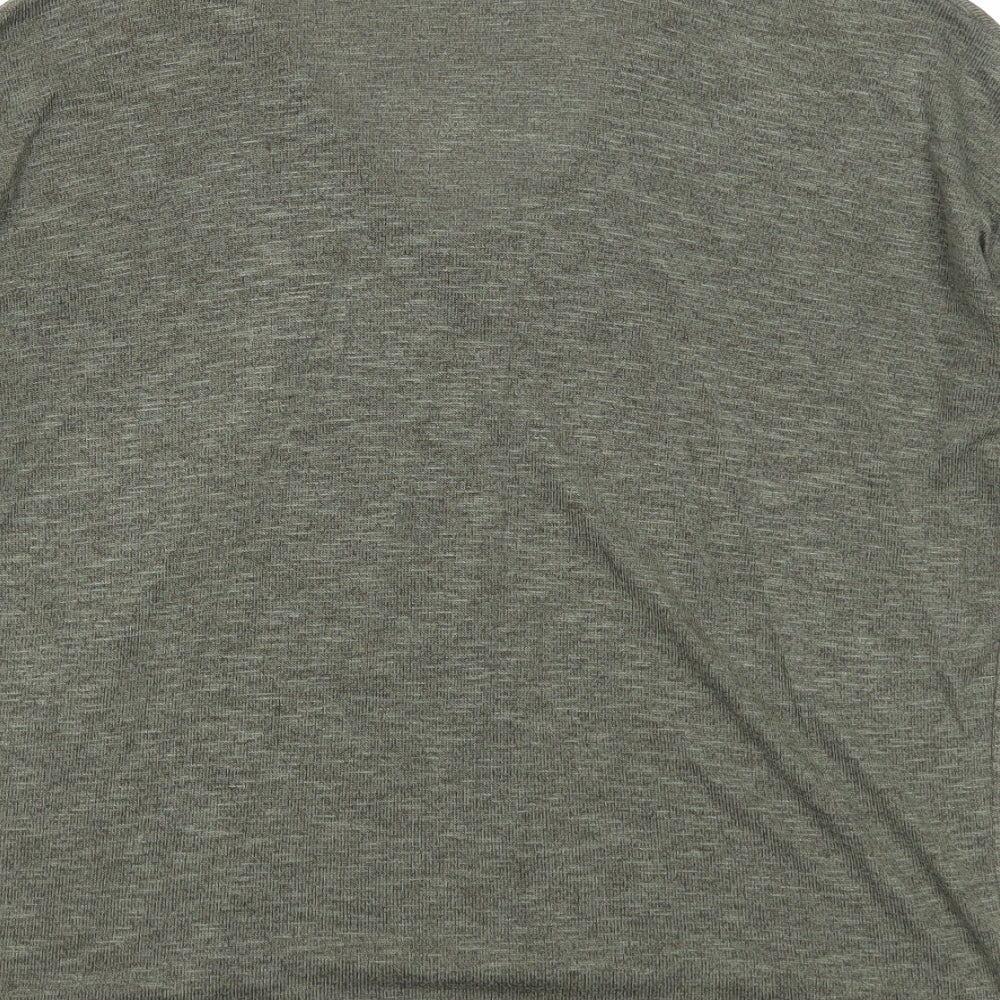 Womens UK Size S New Look Green Pullover Jumper