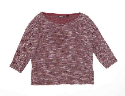 Womens UK Size S ESMARA Purple Pullover Jumper