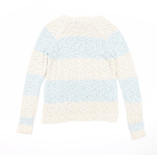 Womens UK Size 10 Brave Soul Ivory Pullover Jumper