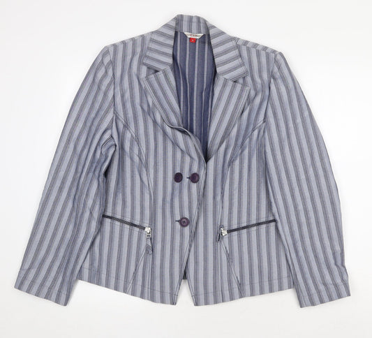 Womens UK Size 10 FSR Blue Jacket