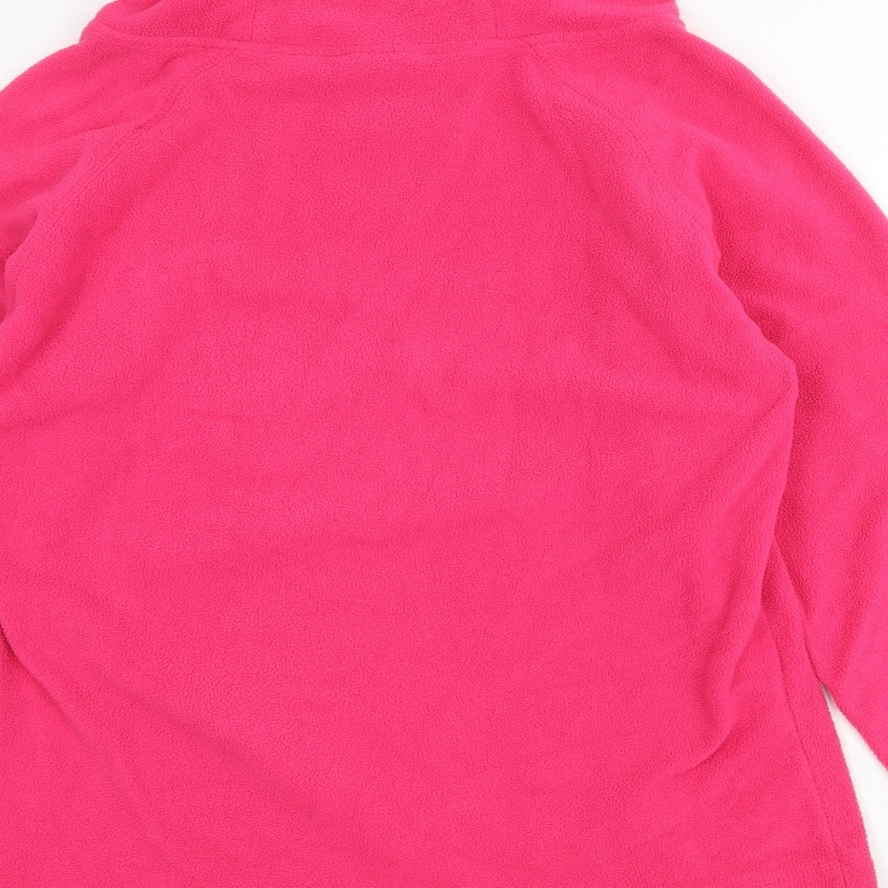 North Peak Womens Pink Polyester Pullover Sweatshirt Size 14 Pullover