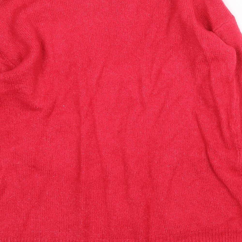 Womens UK Size 8 Dorothy Perkins Pink Pullover Jumper