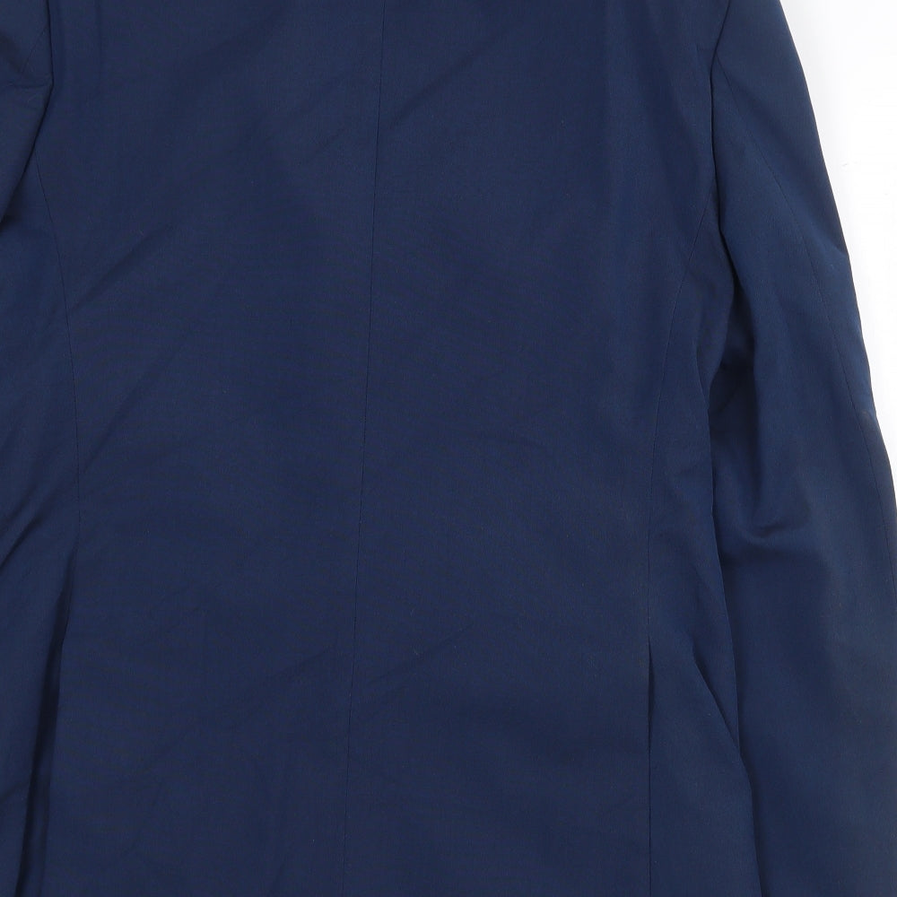 Mens UK Size 40 Marks and Spencer Regular Blue Suit Jacket