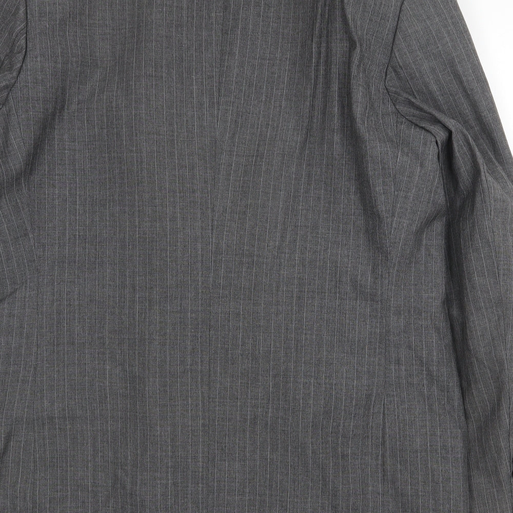 Mens UK Size 42 Preworn Regular Grey Suit Jacket