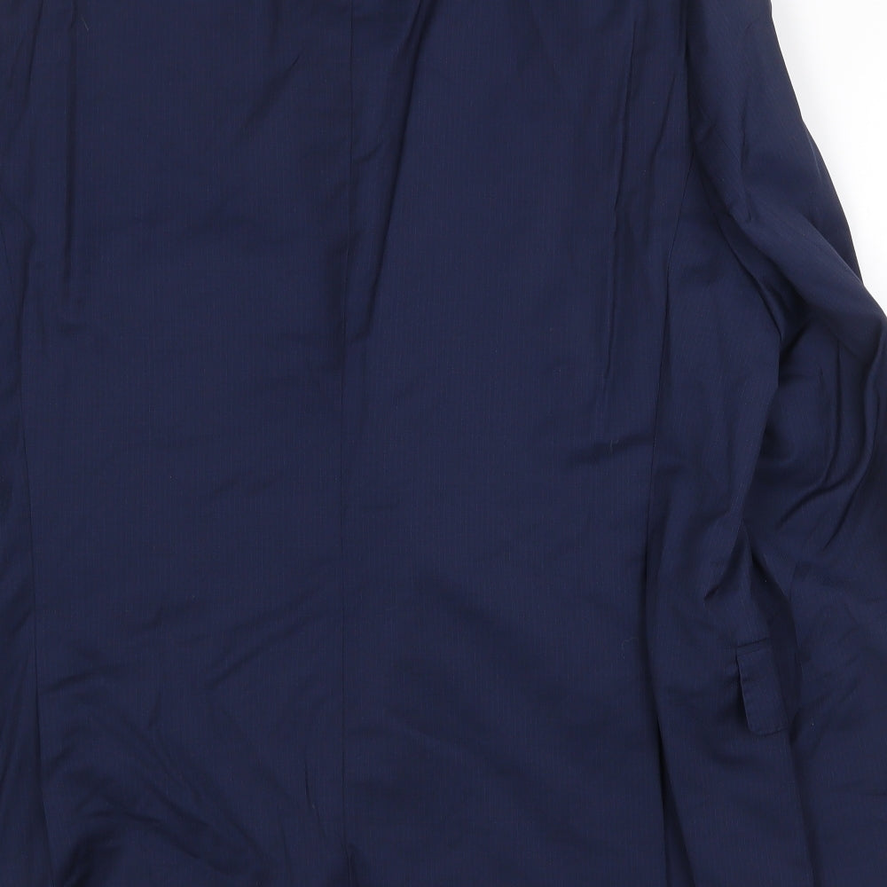 Mens UK Size 42 Marks and Spencer Regular Blue Suit Jacket