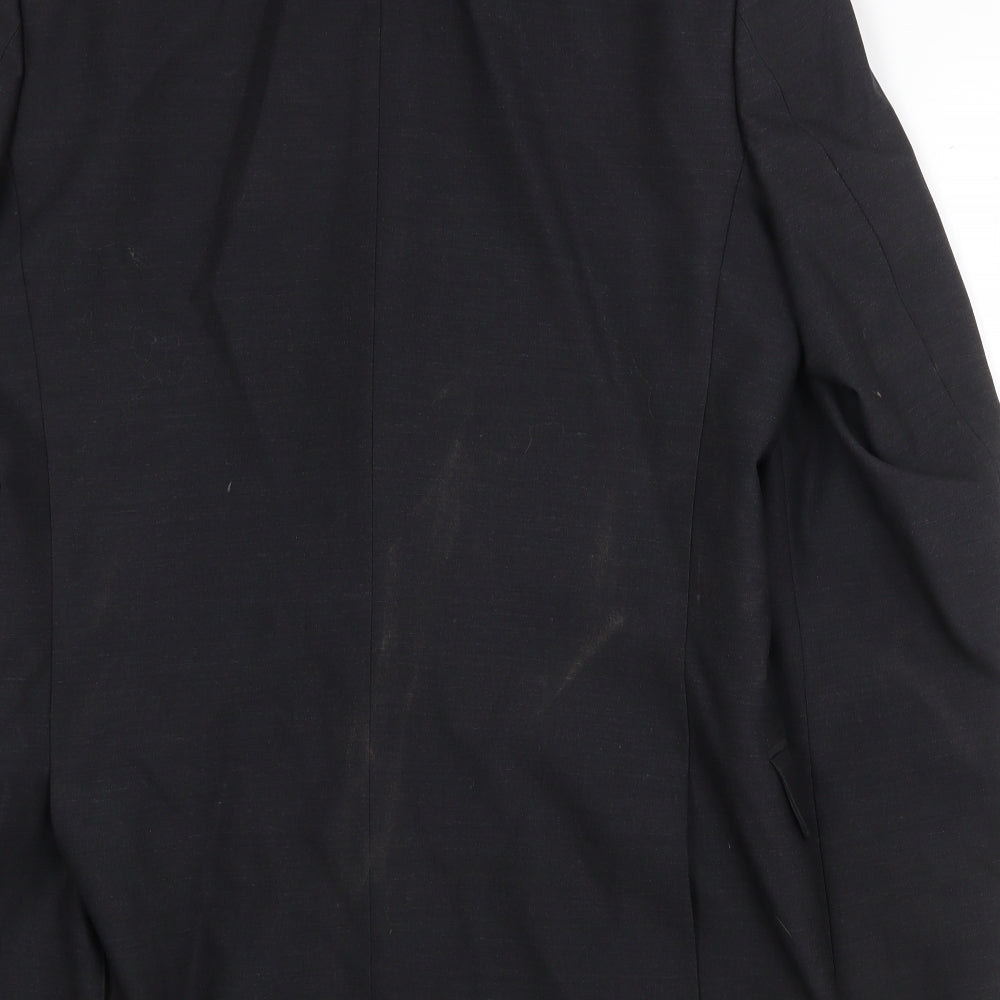 Mens UK Size 38 Scott & Taylor Regular Black Suit Jacket