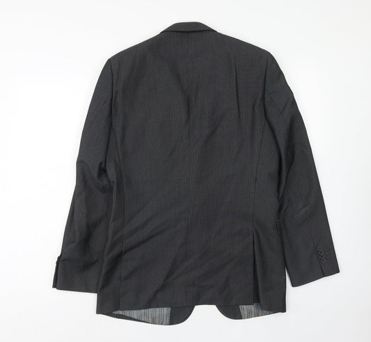 Mens UK Size 38 Limited Collection Regular Grey Suit Jacket