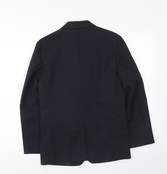 Mens UK Size 34 BHS Regular Blue Suit Jacket