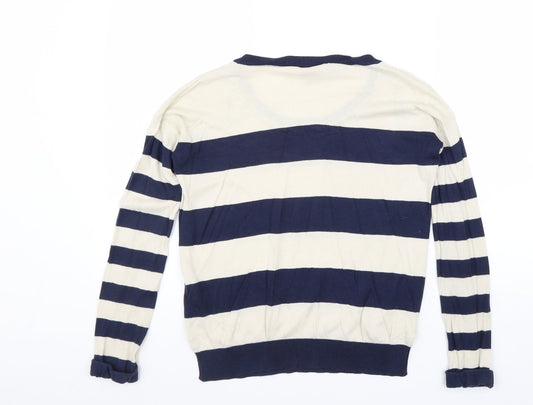 Womens UK Size 6 New Look Beige Pullover Jumper