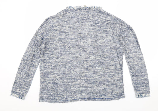 Womens UK Size 10 River Island Grey Pullover Jumper