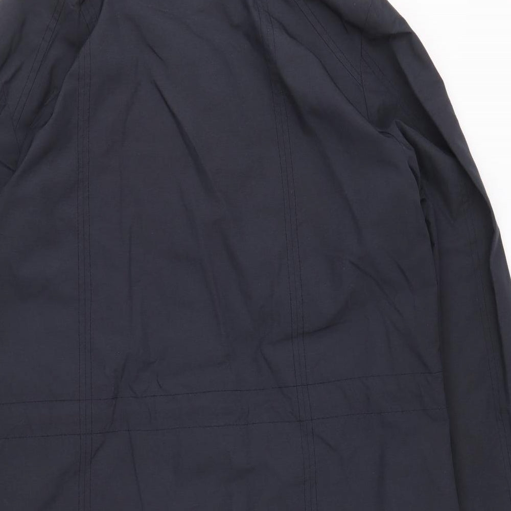 Klass Womens Blue Jacket Size S Zip