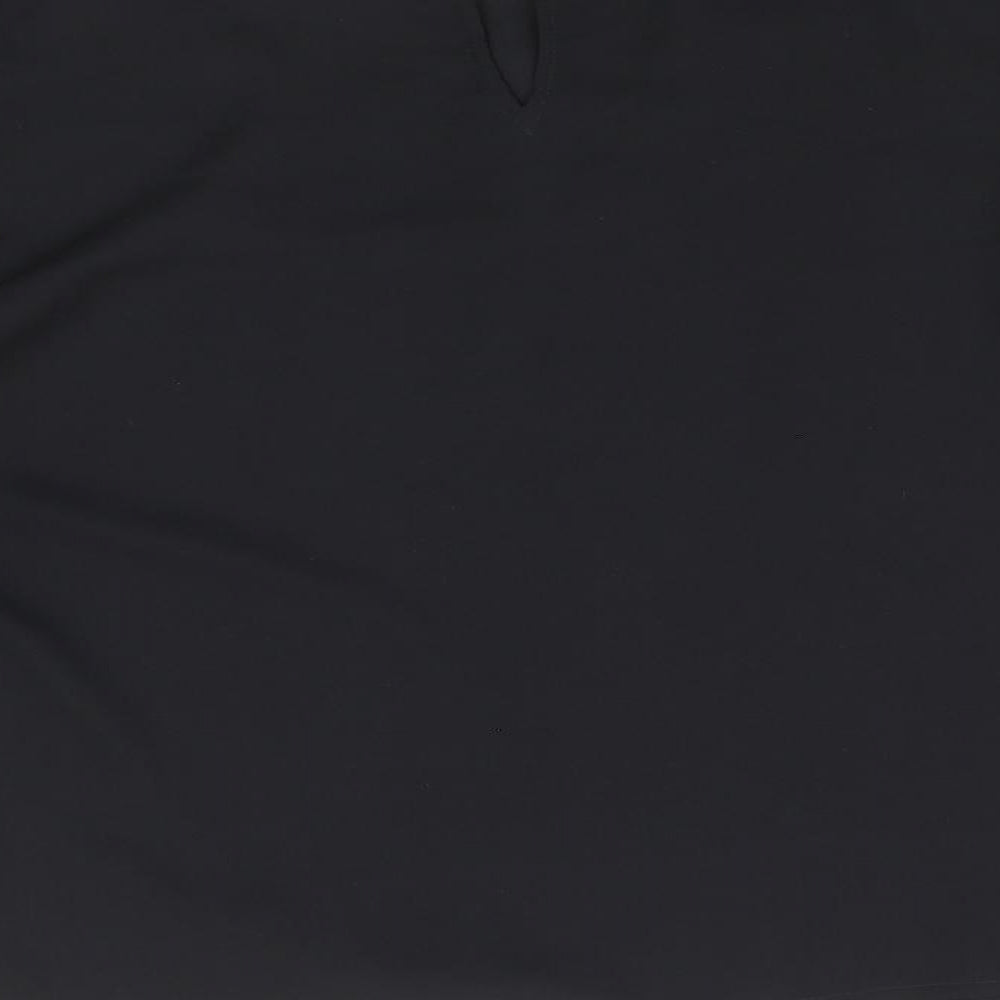 Womens UK Size 12 Marks and Spencer Black Basic Blouse