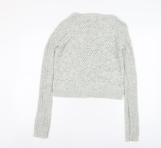 Womens UK Size 10 Select Grey Pullover Jumper