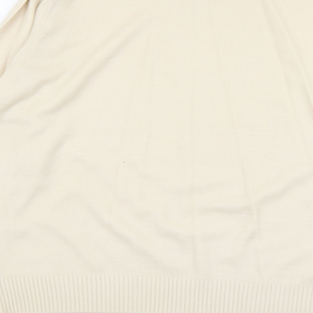 Womens UK Size 14 Berkertex Beige Pullover Jumper