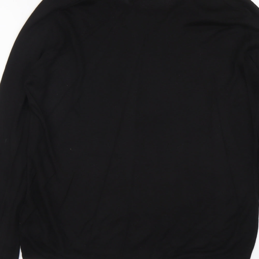 Womens UK Size S H&M Black Pullover Jumper