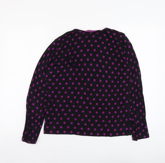 Womens UK Size M Jumper Black Pullover Jumper