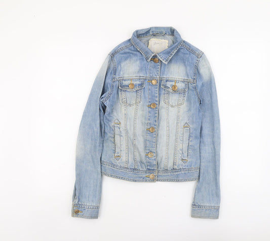 Womens UK Size 8 Denim & Co. Blue Jacket