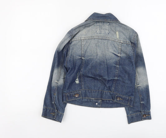 Womens UK Size 8 Denim & Co. Blue Jacket