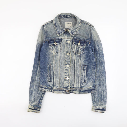 Womens UK Size 8 Denim & Co. Blue Jacket