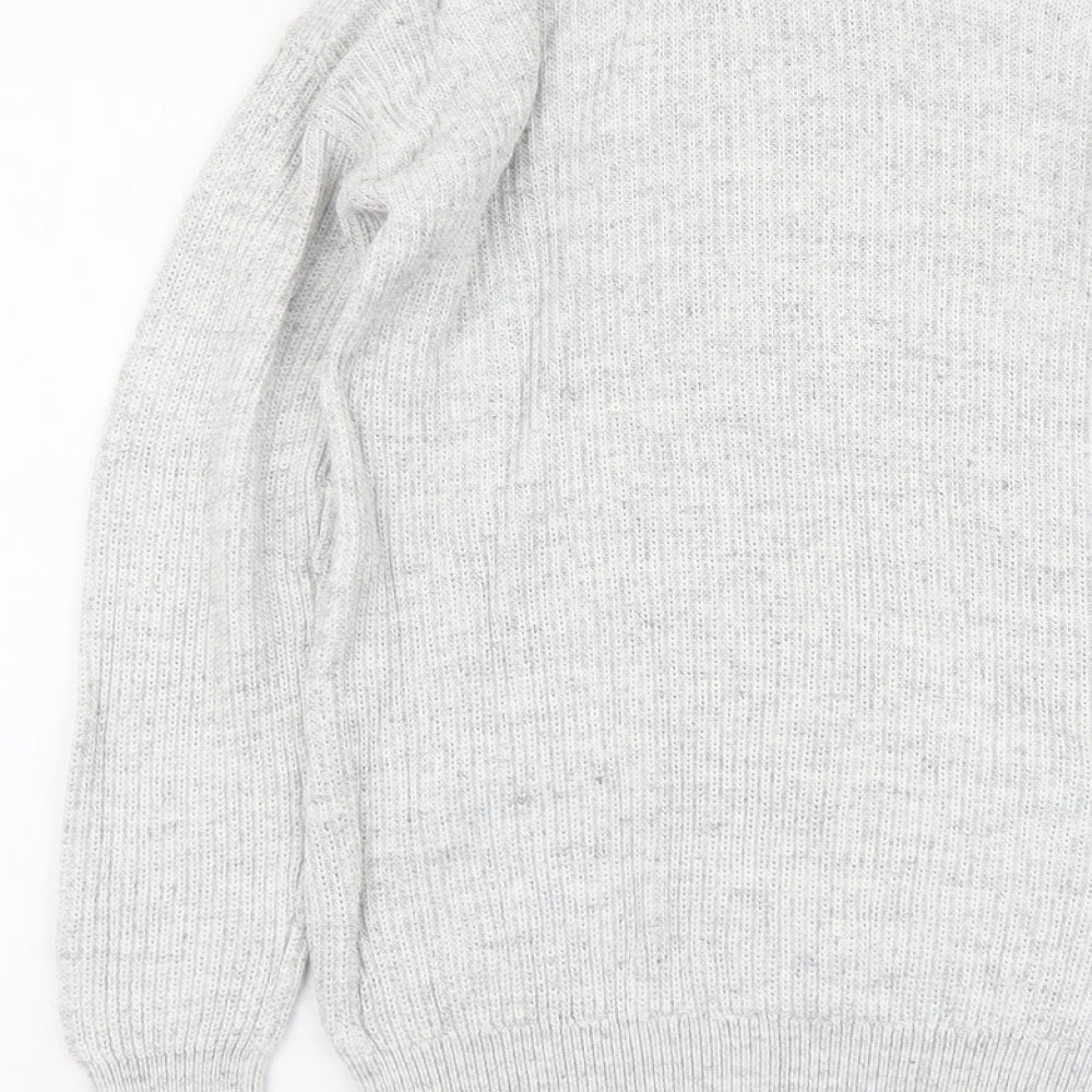 Womens UK Size 8 NEXT Grey Pullover Jumper