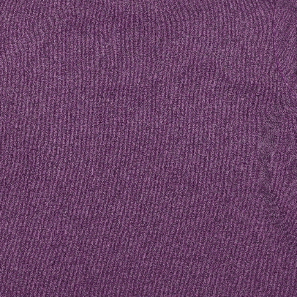 Bonmarché Womens Purple Polyester Pullover Sweatshirt Size S Pullover