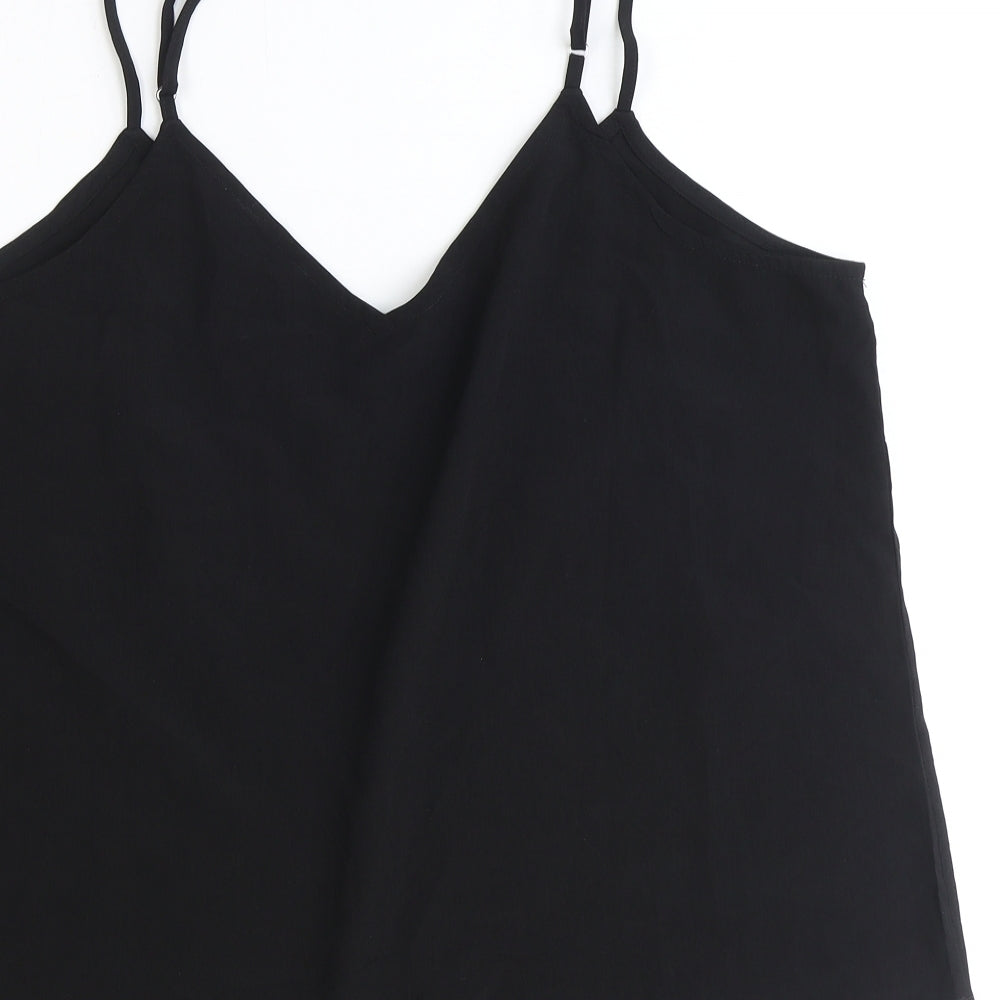Womens UK Size 16 Studio Black Basic Tank