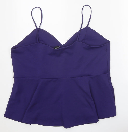 Womens UK Size XL H&M Purple Camisole Tank