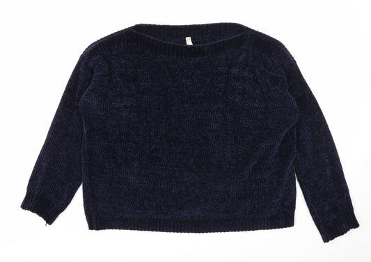 Womens UK Size 12 Stella Morgan Blue Pullover Jumper