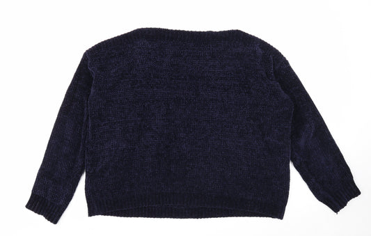 Womens UK Size 12 Stella Morgan Blue Pullover Jumper