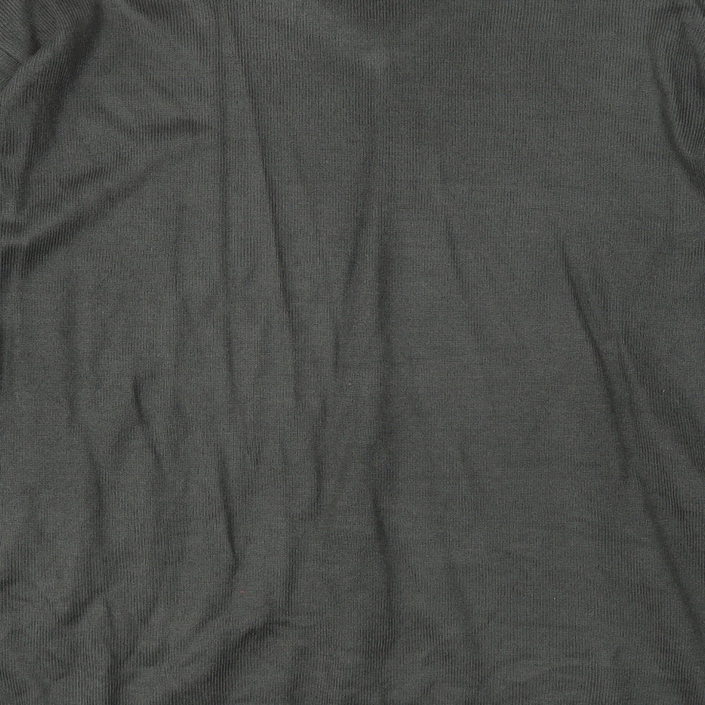Harmer Mens Grey V-Neck Acrylic Pullover Jumper Size 2XL Long Sleeve