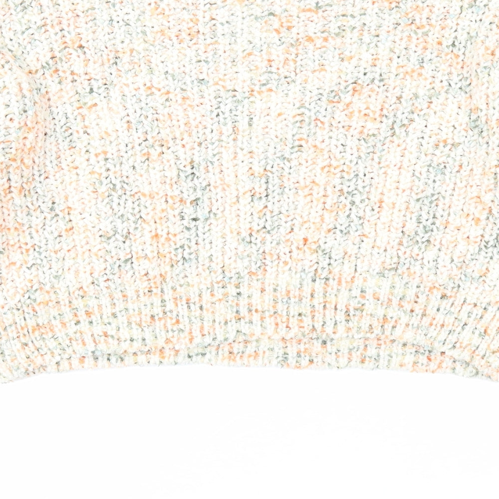 Womens UK Size S QED London Multicoloured Pullover Jumper