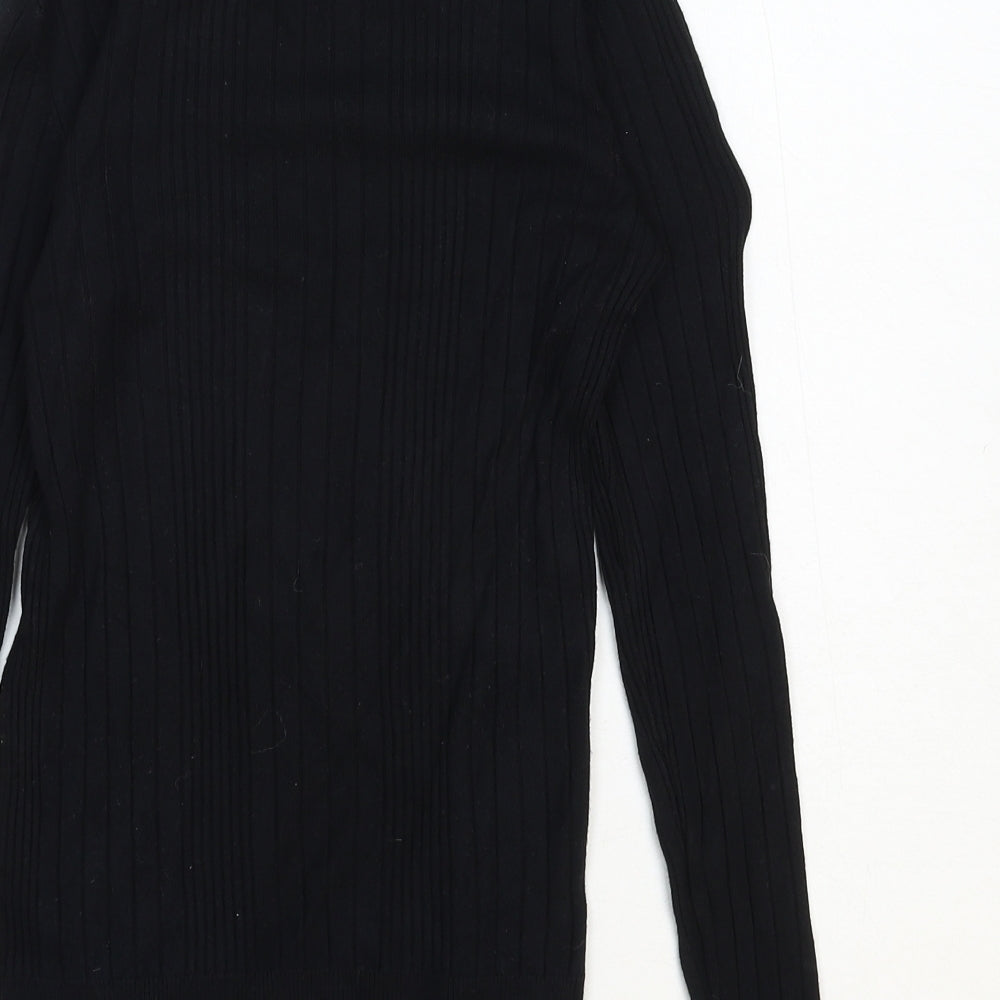 Womens UK Size 8 New Look Black Pullover Jumper
