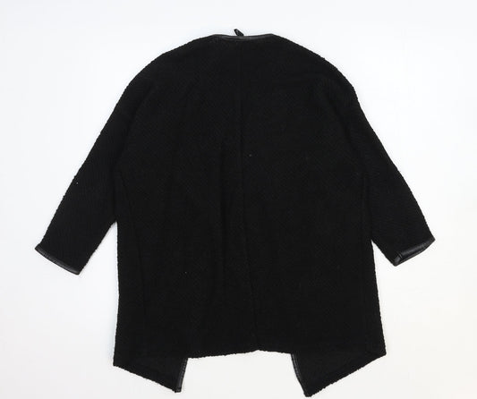 Womens UK Size S H&M Black Cardigan Jumper