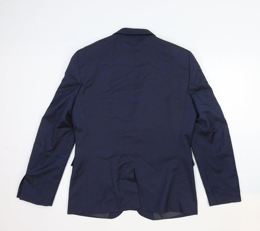 Mens UK Size 42 NEXT Regular Blue Suit Jacket