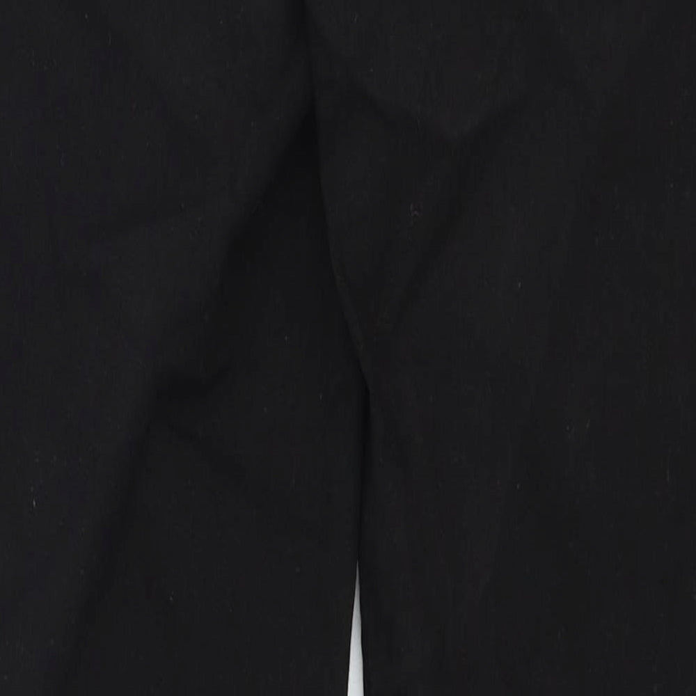 711 Skinny Womens Black Herringbone Cotton Skinny Jeans Size 28 in Regular Zip