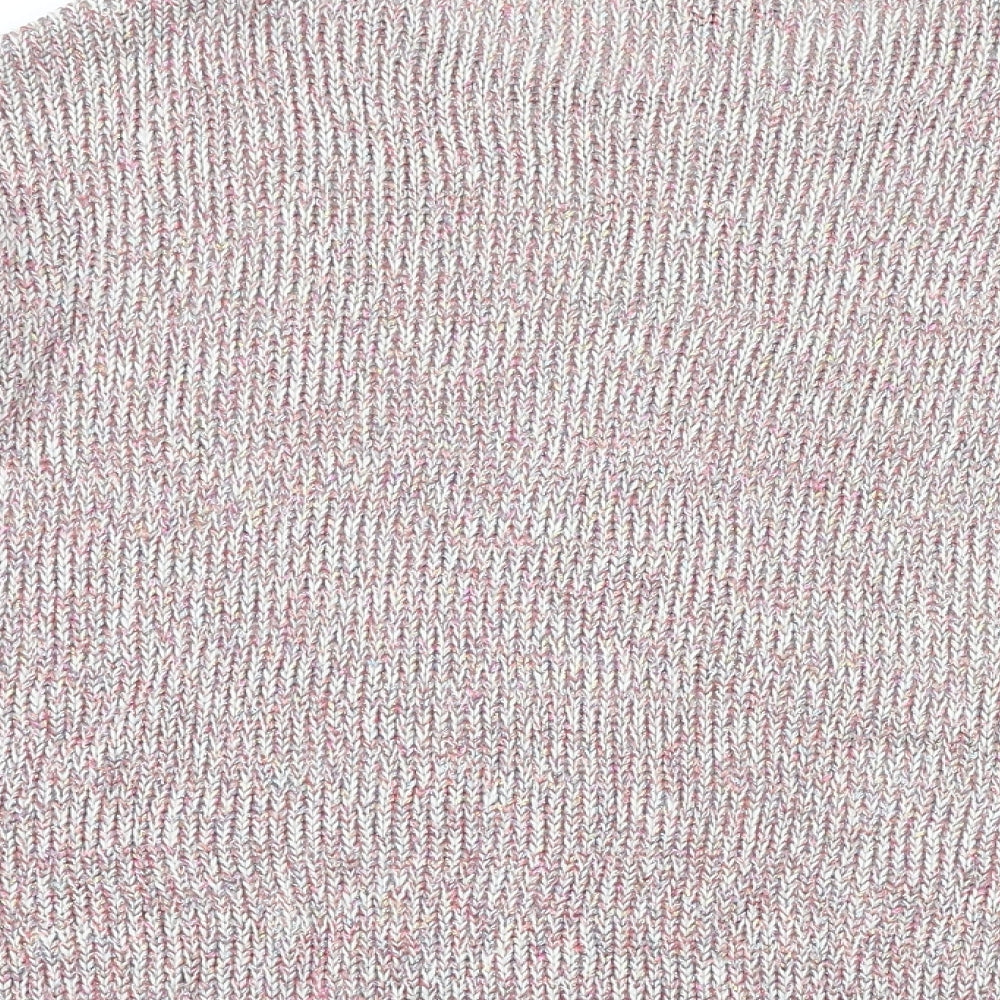 Womens UK Size 10 Warehouse Pink Pullover Jumper