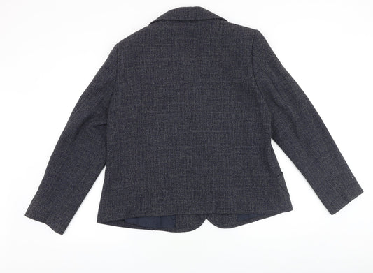 Womens UK Size 10 EWM Blue Jacket