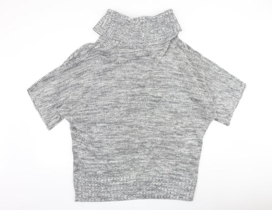 Womens UK Size M Peacocks Grey Pullover Jumper